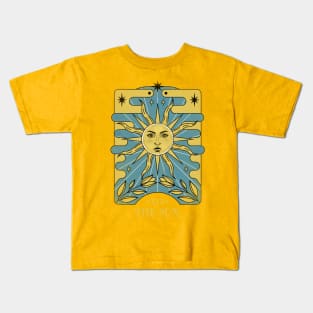 The sun tarot positive energy Kids T-Shirt